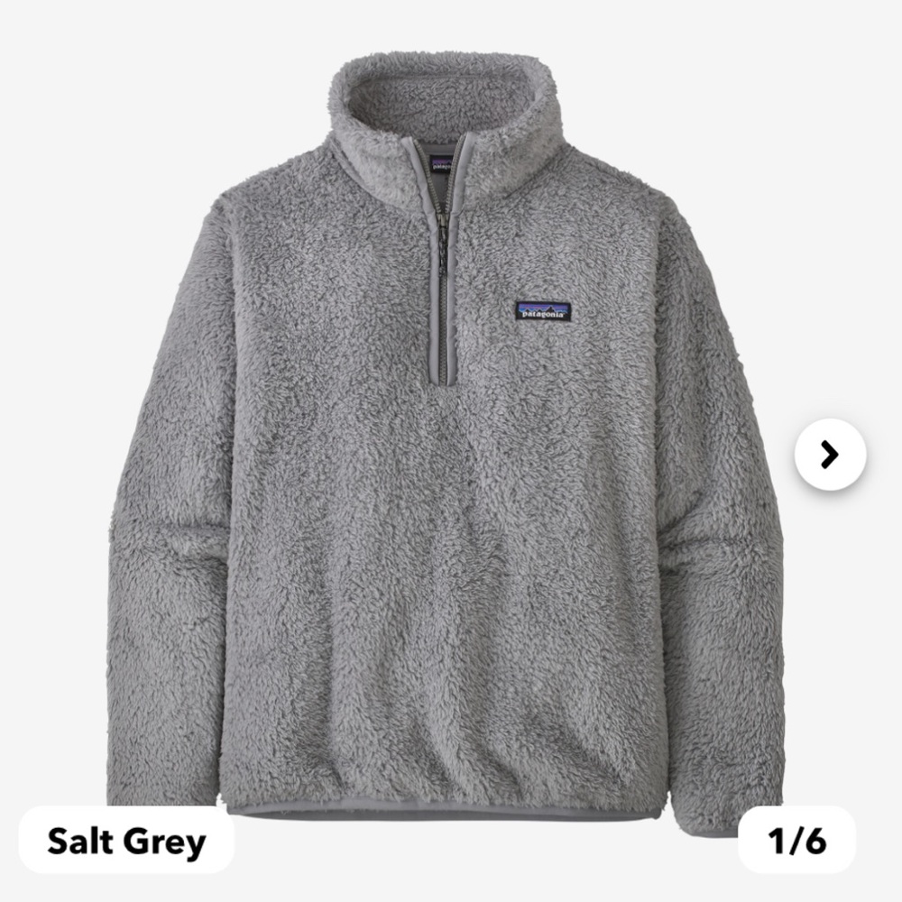 Patagonia half zip Sherpa